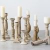 Craftshades Antique Wooden Baluster Candle Stand