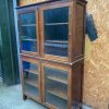 Craftshades Antique Wooden Double Glass Cabinet - Image 2