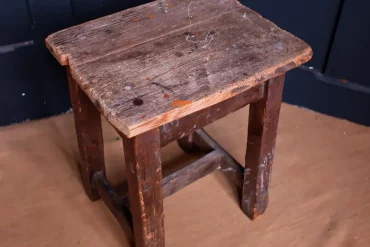 Craftshades Antique Wooden Rustic Stool