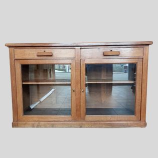 Craftshades Antique Wooden Vitrine Vintage en chêne