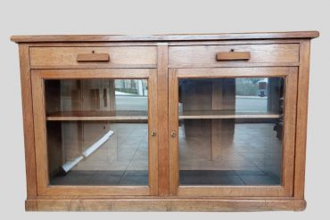 Craftshades Antique Wooden Vitrine Vintage en chêne