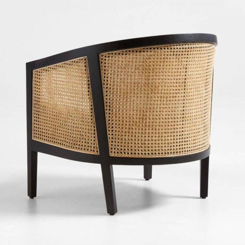 Craftshades Black Cane Wooden  Chair - Image 5