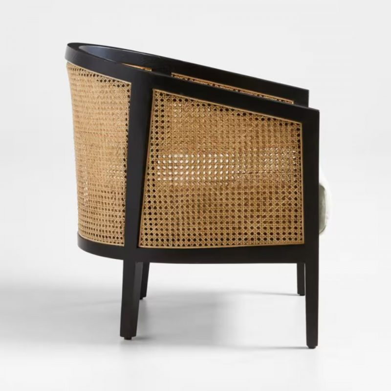 Craftshades Black Cane Wooden  Chair - Image 7