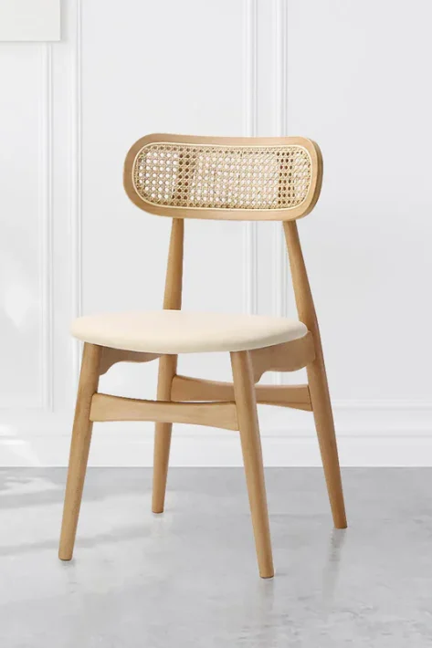 Craftshades rattan back Wooden Chair