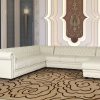craftshades cream L shape Chesterfield sofa