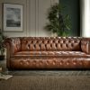 Craftshades Threee Seaters Chesterfiled  Sofa - Image 5