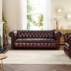 Craftshades Threee Seaters Chesterfiled  Sofa - Image 3