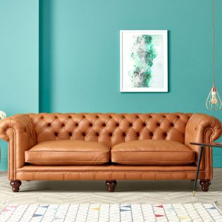 Craftshades tow seaters Chesterfield Sofa