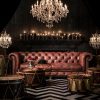 craftshades vintage brown four seater Chesterfield Sofa