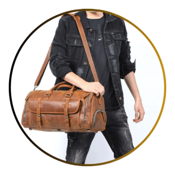 Leather Gym Bags