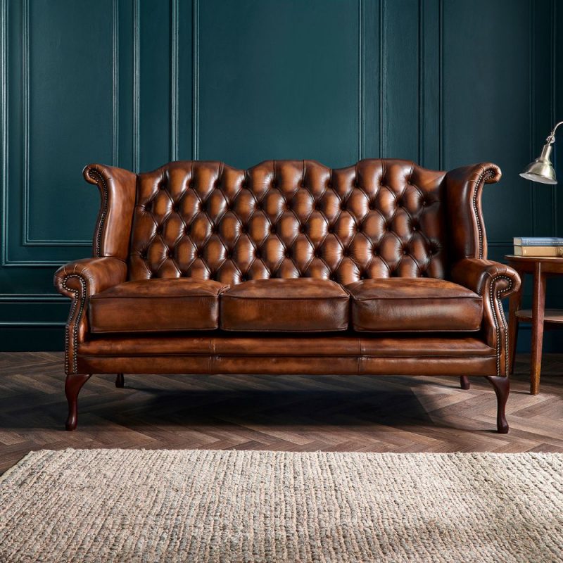 Chesterfield Sofa Suite - Image 4
