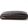 Genuine Leather Zipper Clutch Purse - Image 2