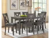 Dining Table and 6 Chairs Set