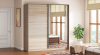 Sonoma Oak 2-Door Sliding Wardrobe with Mirror