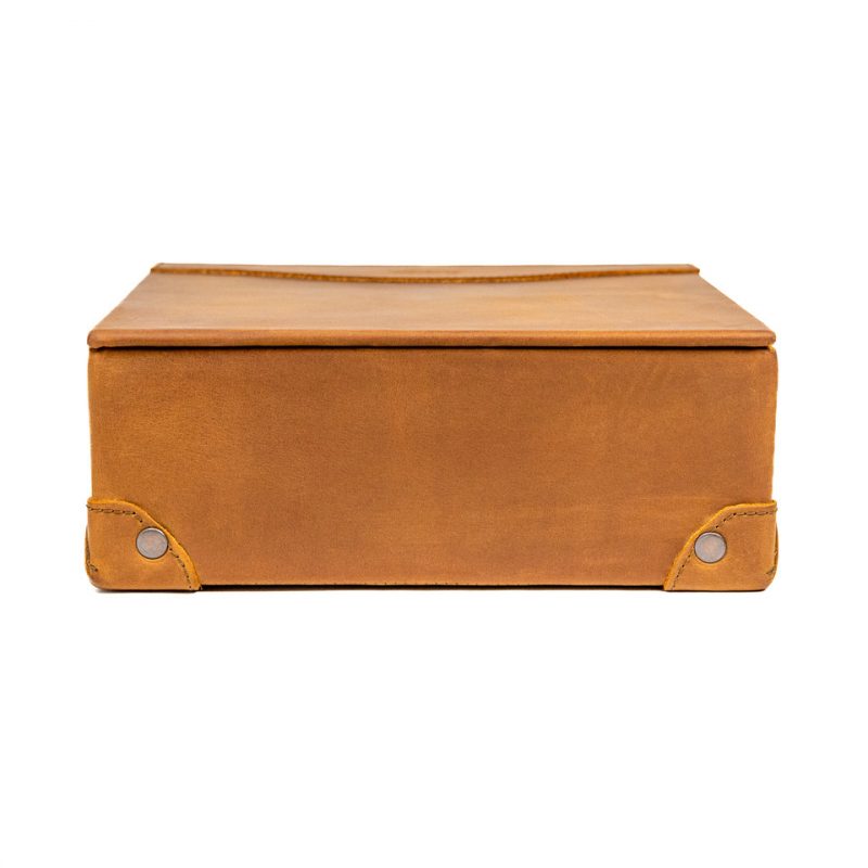 Premium Leather Desk Organizer Box - Image 2
