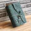 Handcrafted Vintage Leather Diary with Lock & Key