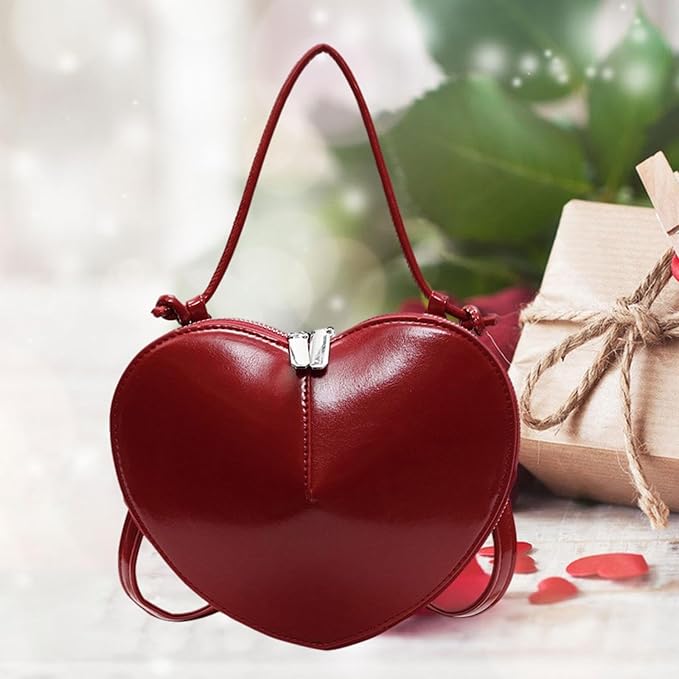 Red Heart Sling Bag