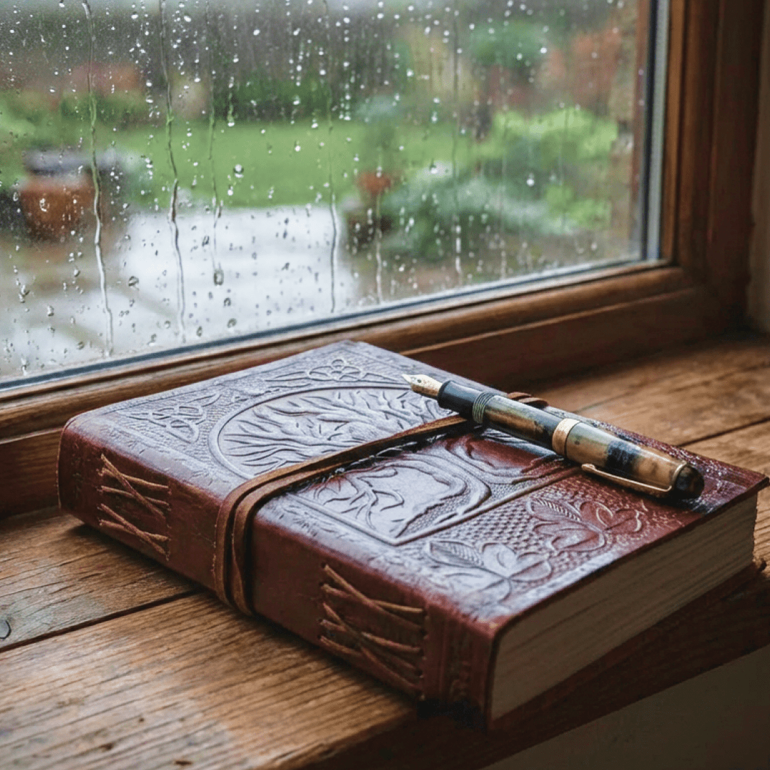 Craftshades – Vintage Beautiful Tree Embossed Unique Design 10″7 Handcrafted Leather Journal/Diary 200 page | 100% Genuine Leather