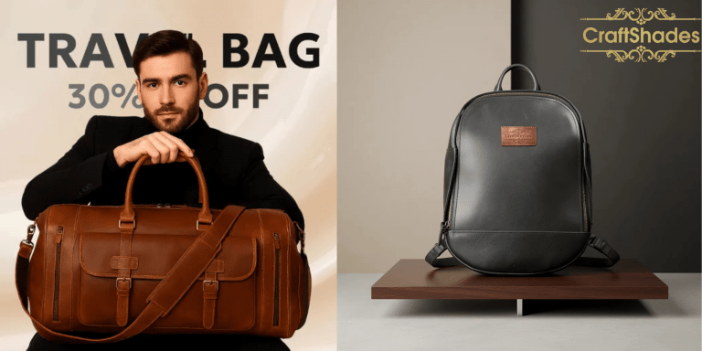 Best leather bag brand in India - Craftshades