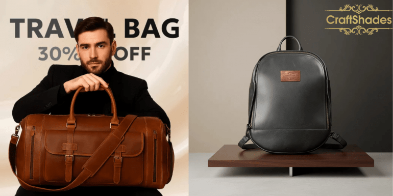Best leather bag brand in India - Craftshades