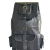 Black Leather Backpack Bag | 100% Genuine Leather