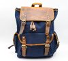 Vintage Leather Travel Bagpack